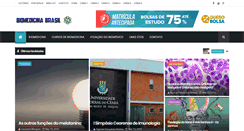 Desktop Screenshot of biomedicinabrasil.com